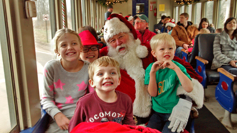 first to see santa